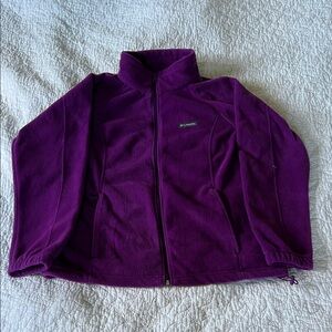 Columbia Rich Purple Fleece Jacket